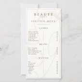 Modern Minimalistisch Ivoor/Neutraal Lash & Brow M (Voorkant)