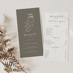 Modern Minimalistisch Ivoor/Neutraal Lash & Brow M