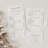 Modern minimalistisch ivoor/neutraal salon/spa men