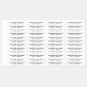 Modern minimalistisch kandle Tamper-Proof-zegel Labels (Vel)