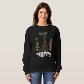 modern minimalistisch kerstfeest : cozy trui (Voorkant volledig)