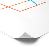 modern minimalistisch keukenwand poster eet (Hoek)