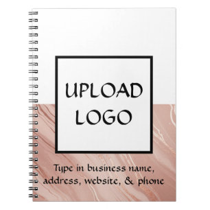 Modern Minimalistisch Logo Zakelijk Promotie Notit Notitieboek