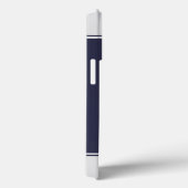 Modern minimalistisch marinemonogram Case-Mate iPhone case (Achterkant / Rechts)