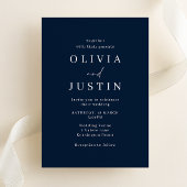 Modern minimalistisch marineverbod kaart