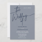 Modern minimalistisch marineverbod kaart (Voorkant)