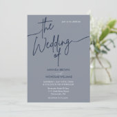 Modern minimalistisch marineverbod kaart (Staand voorkant)