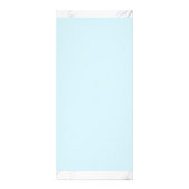 Modern minimalistisch meetbaar goudblauw reclamekaart (Achterkant)