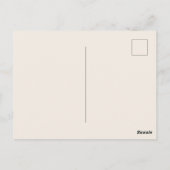 Modern minimalistisch Moederdag-offerteontwerp Briefkaart (Achterkant)