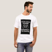 Modern Minimalistisch Mono T-shirt (Voorkant volledig)