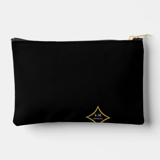 Modern Minimalistisch Monogram Etui (Achterkant)