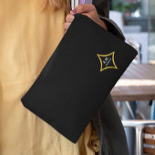 Modern Minimalistisch Monogram Etui
