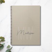 Modern Minimalistisch Monogram