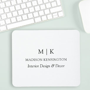 Modern minimalistisch monogram of Logo Business to Muismat