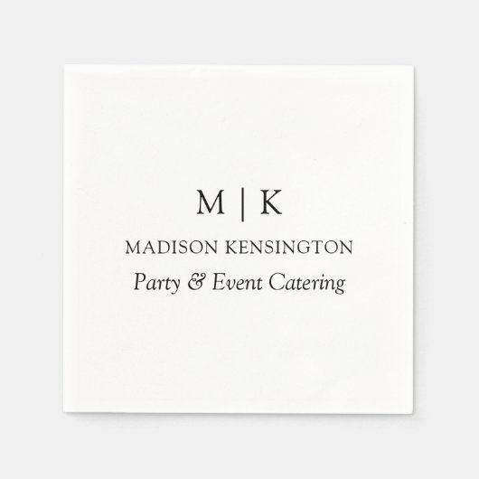 Modern minimalistisch monogram of Logo Business to Servet (Voorkant)