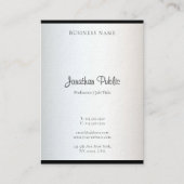 Modern minimalistisch ontwerp Eenvoudige Sjabloon  Visitekaartje (Voorkant)