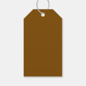 Modern Minimalistisch Pampas Gras Boeket Bruiloft Cadeaulabel (Achterkant)
