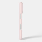 Modern Minimalistisch Pink Aangepast Case-Mate iPhone Case (Achterkant / Rechts)