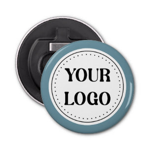 Modern minimalistisch Professional zwart Button Flesopener