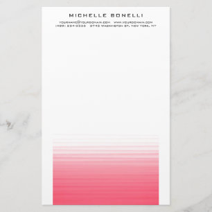 Modern Minimalistisch Professioneel Eenvoudig Briefpapier