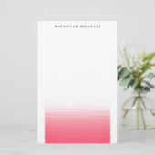 Modern Minimalistisch Professioneel Eenvoudig Sobe Briefpapier (Staand voorkant)