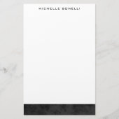 Modern Minimalistisch Professioneel Eenvoudig Unie Briefpapier (Voorkant)