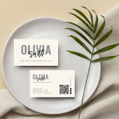 Modern minimalistisch professioneel gewoon Visitek Visitekaartje