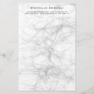 Modern minimalistisch professioneel grijs design briefpapier