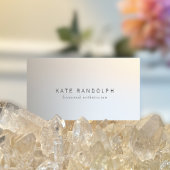 Modern Minimalistisch Professioneel Lichtgevend Zi Visitekaartje