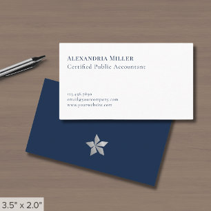 Modern minimalistisch professioneel Visitekaartje