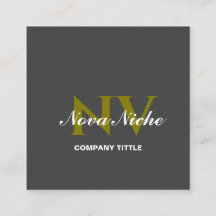 Modern minimalistisch professioneel Visitekaartje