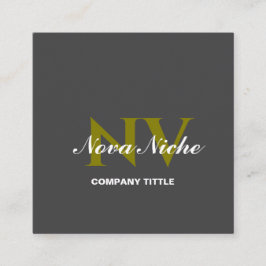 Modern minimalistisch professioneel Visitekaartje