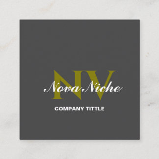 Modern minimalistisch professioneel Visitekaartje