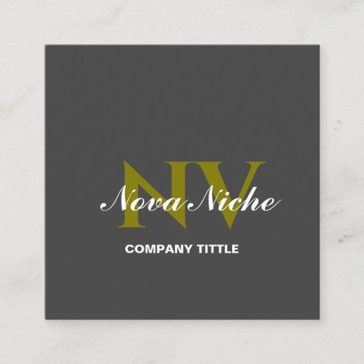 Modern minimalistisch professioneel Visitekaartje (Voorkant)