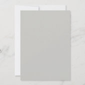 Modern Minimalistisch Redactioneel Alle Hoofdlette Kaart (Achterkant)