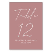 Modern minimalistisch Roos van het Manuscript Stus Kaart (Voorkant)