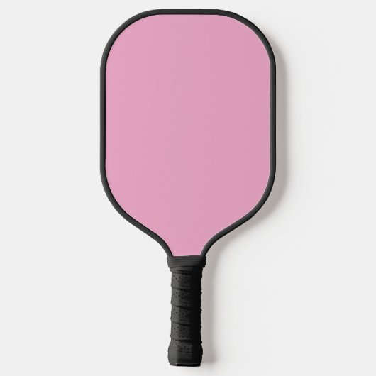 MODERN MINIMALISTISCH ROZE MONOGRAM PICKLEBALL PADDLE (Achterkant)