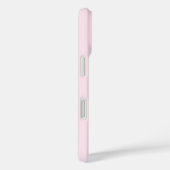 Modern minimalistisch roze rood Initiaal monogram Case-Mate iPhone Case (Achterkant / Rechts)