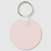 Modern minimalistisch roze sleutelhanger (Achterkant)