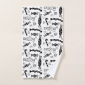 Modern minimalistisch Scandinavisch Snoep Bonbon Bad Handdoek (Handdoek)