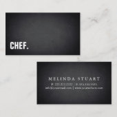 Modern minimalistisch schaakbord visitekaartje (Voorkant / Achterkant)