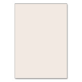 Modern minimalistisch script beige bruiloft kaart (Achterkant)