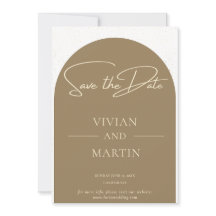 Modern minimalistisch script Golden Dust Save the 