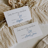 Modern minimalistisch script Snoep gissen spel Kaa Informatiekaartje