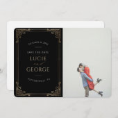 Modern minimalistisch sierlijk Lijst sparen de Dat (Voorkant / Achterkant)