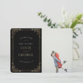 Modern minimalistisch sierlijk Lijst sparen de Dat (Staand voorkant)