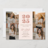 Modern minimalistisch stijgend Afstudeerder | Blus Kaart (Voorkant)