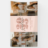 Modern minimalistisch stijgend Afstudeerder | Blus Spandoek (Verticaal)