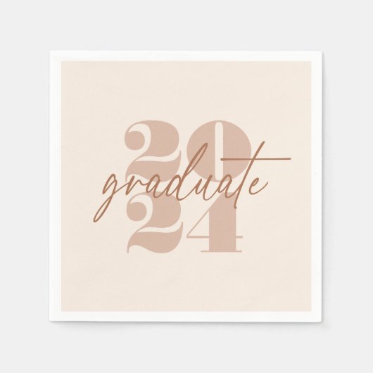 Modern minimalistisch stijgend Afstudeerder | Capp Servet (Voorkant)