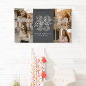 Modern minimalistisch stijgend Afstudeerder | Hout Spandoek (Insitu)